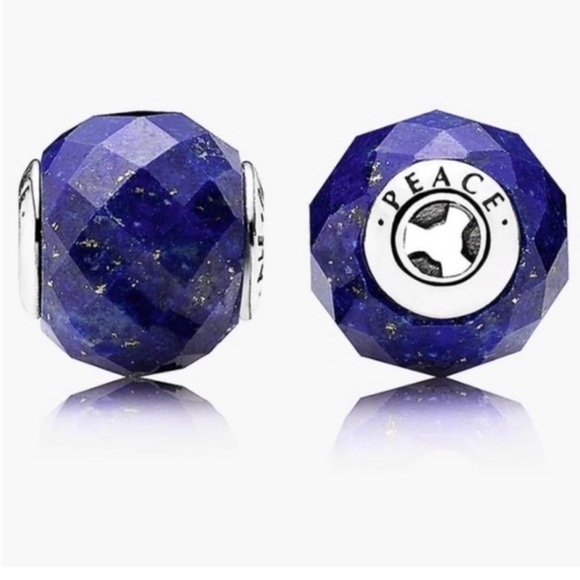 Retired Pandora ESSENCE Peace Bead Charm Sterling Silver 925 EUC - Picture 1 of 4